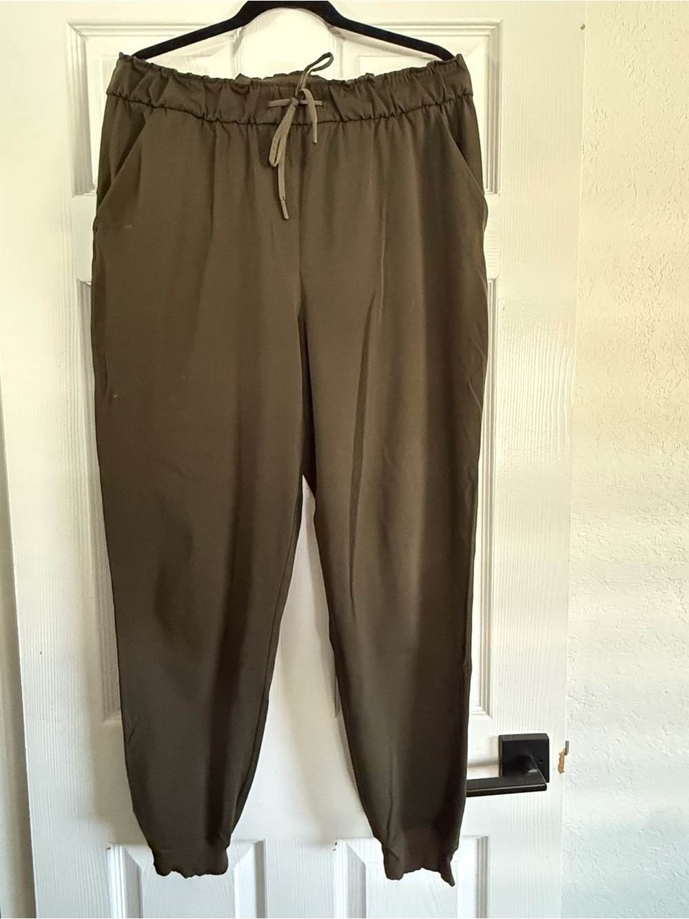 Lululemon Olive Drawstring Jogger Pants